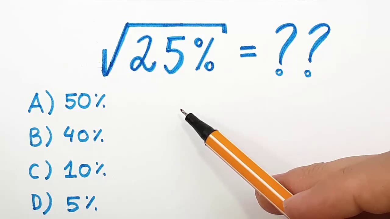 Thumbnail: 🔥 HELP MATEMÁTICA BÁSICA - Desafios - Raiz de Porcentagem #26 🔥