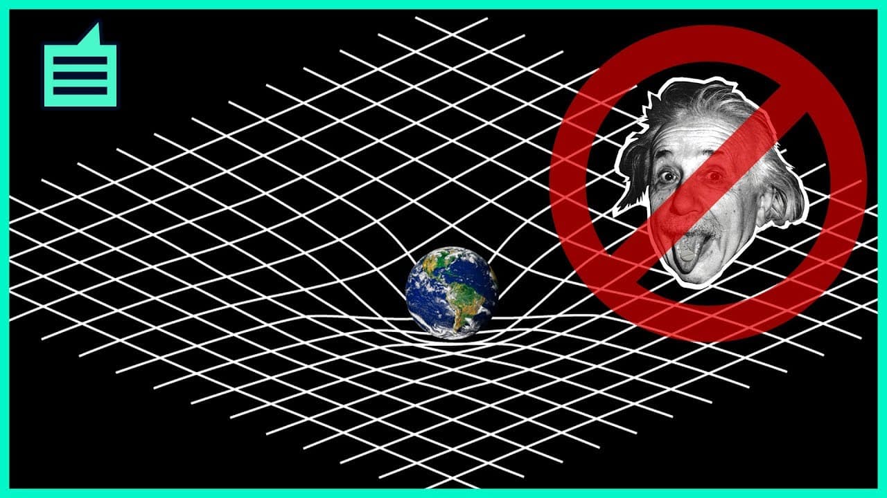 Thumbnail: a teoria de Einstein NÃO é verdadeira