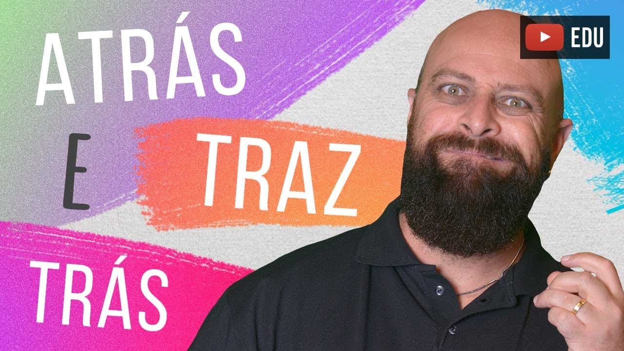 Thumbnail: Atrás, Trás ou Traz? Com Professor Noslen