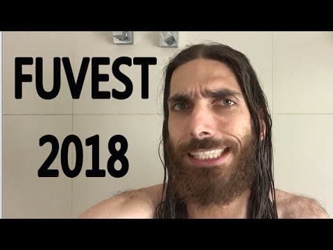 Thumbnail da aula: FUVEST 2018 É DOMINGO!!! Tudo pronto?????