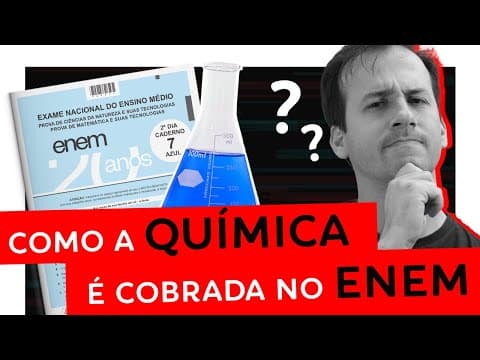 Thumbnail da aula: Como a química é cobrada no ENEM? I Prof. Paulo Valim