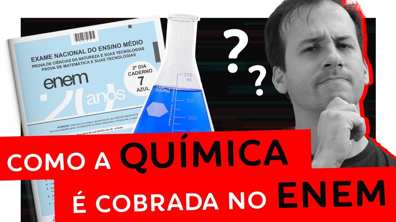 Thumbnail: Como a química é cobrada no ENEM? I Prof. Paulo Valim