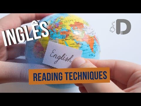 Thumbnail da aula: Reading Techniques - Inglês - Preparatório Enem
