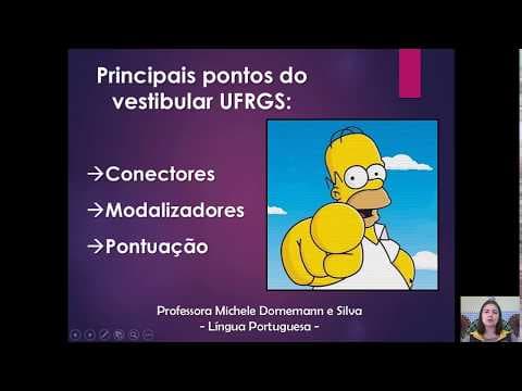 Thumbnail da aula: VESTIBULAR UFRGS: ATENÇÃO PARA ALGUNS CONTEÚDOS COBRADOS NA PROVA DE LÍNGUA PORTUGUESA!