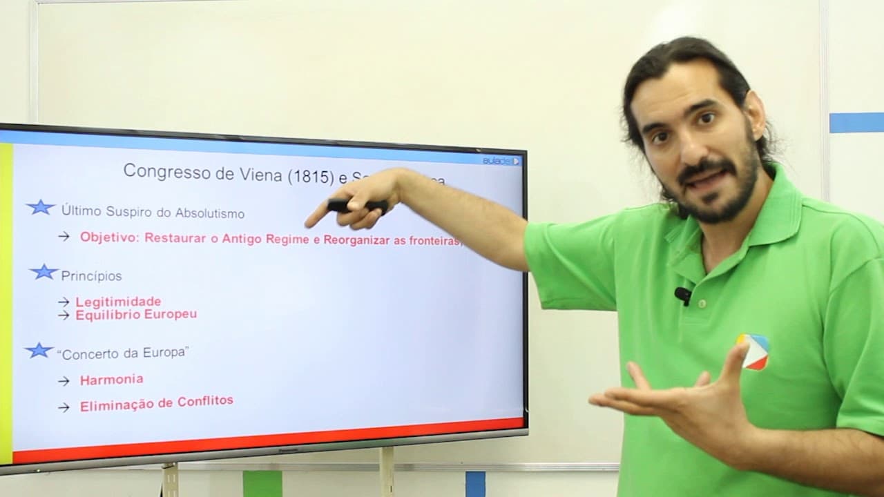 Thumbnail: História Geral -  Congresso de Viena
