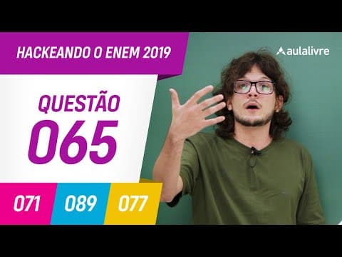 Thumbnail da aula: Enem 2019 | Geografia: coordenadas | Questão 65 (branco)