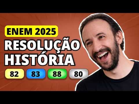 Thumbnail da aula: ENEM 2025 HISTÓRIA – Questão 82 | A Impressão Régia do Rio de Janeiro foi criada pelo decreto de 13