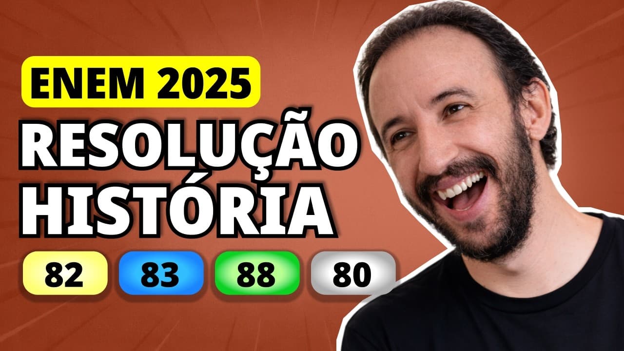 Thumbnail: ENEM 2025 HISTÓRIA – Questão 82 | A Impressão Régia do Rio de Janeiro foi criada pelo decreto de 13