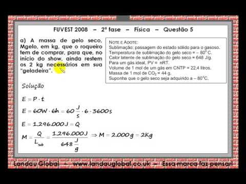 Thumbnail da aula: FUVEST USP 2008 FIS P2 Q5