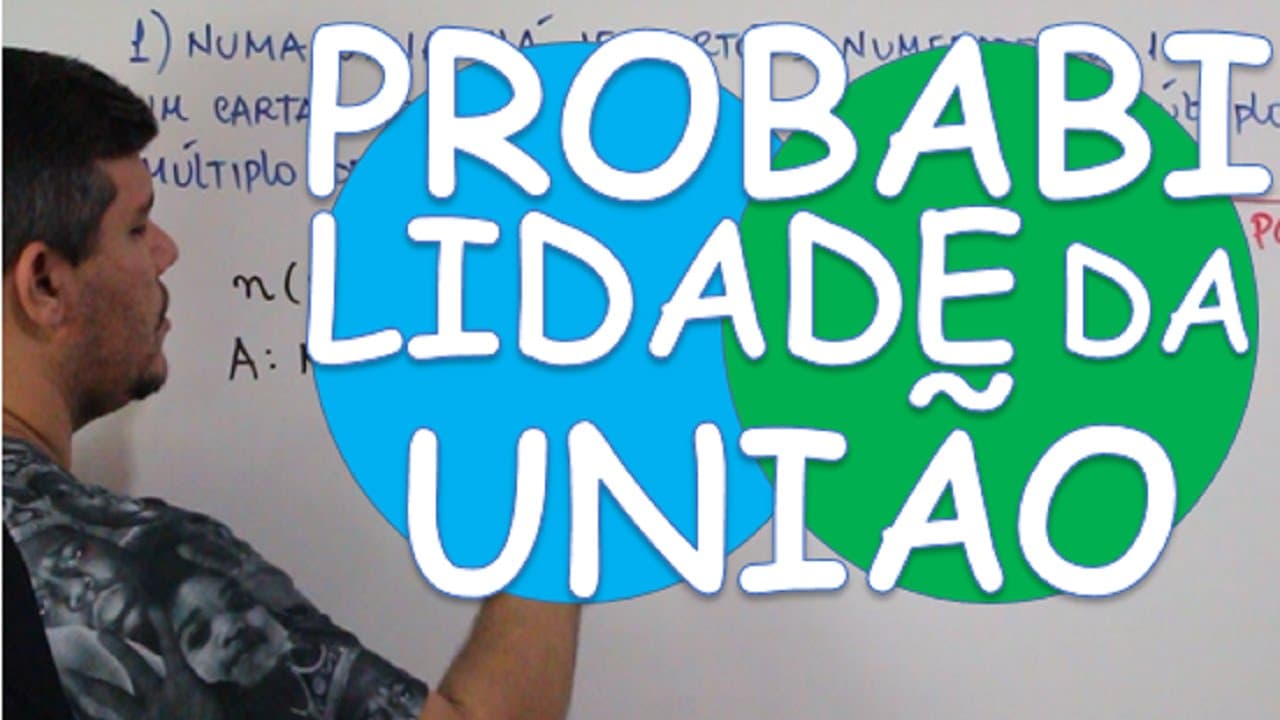 Thumbnail: PROBABILIDADE DA UNIÃO DE DOIS EVENTOS