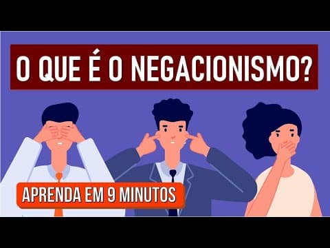 Thumbnail da aula: O QUE É O NEGACIONISMO | Atualidades, Sociologia e tema de redação Enem. Professor João Vianney