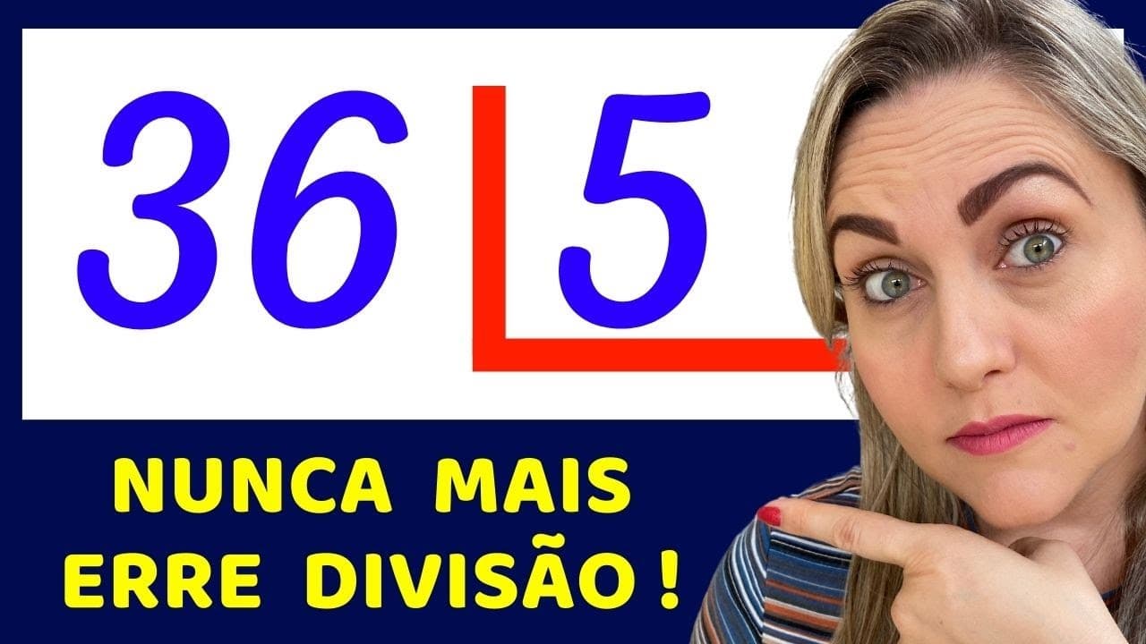 Thumbnail: 🤯 TUDO QUE VOCÊ PRECISA SOBRE DIVISÃO!! Matemática básica todo dia.📚🚀