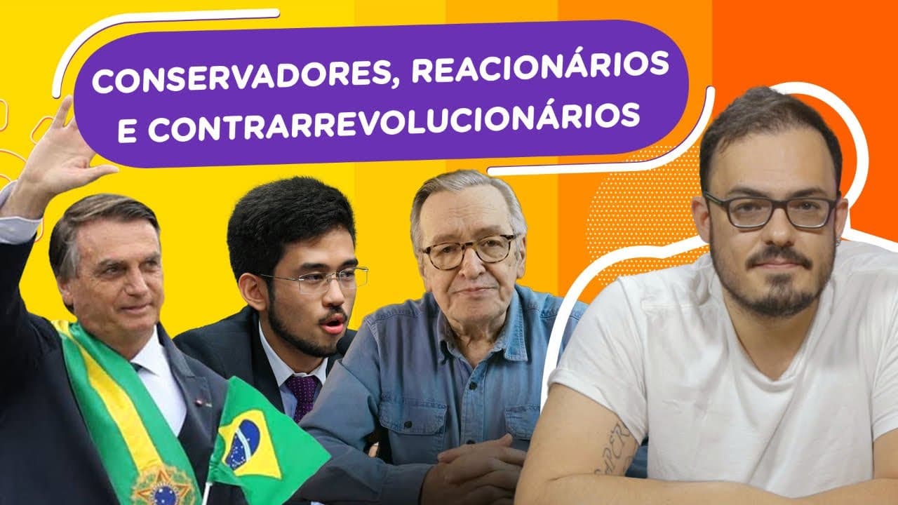 Thumbnail: Conservadores, reacionários e contrarrevolucionários | Quais as diferenças?