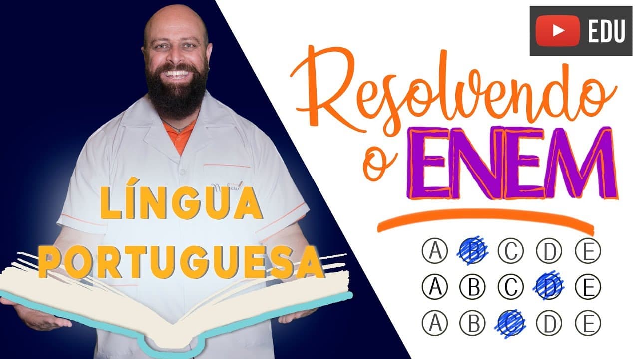 Thumbnail: Respondendo o ENEM - Língua Portuguesa. [Prof Noslen]