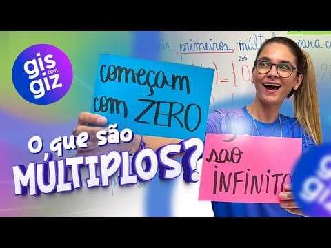Thumbnail da aula: Múltiplos de um Número Natural: Aprenda com Exercícios para o 5º e 6º Ano
