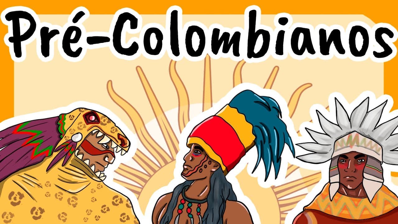 Thumbnail: Pré Colombianos - Civilização INCA, MAIA E ASTECA (Mapa Mental Ilustrado)