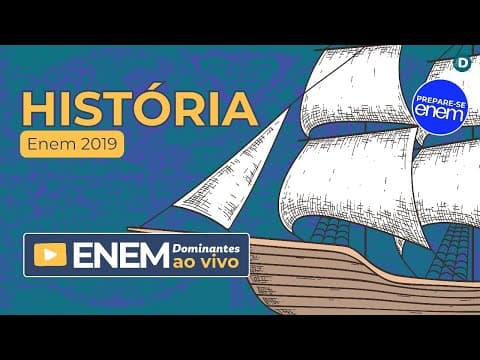 Thumbnail da aula: História Enem 2019 Resolução - Aula ao vivo Preparatório Enem (2025)