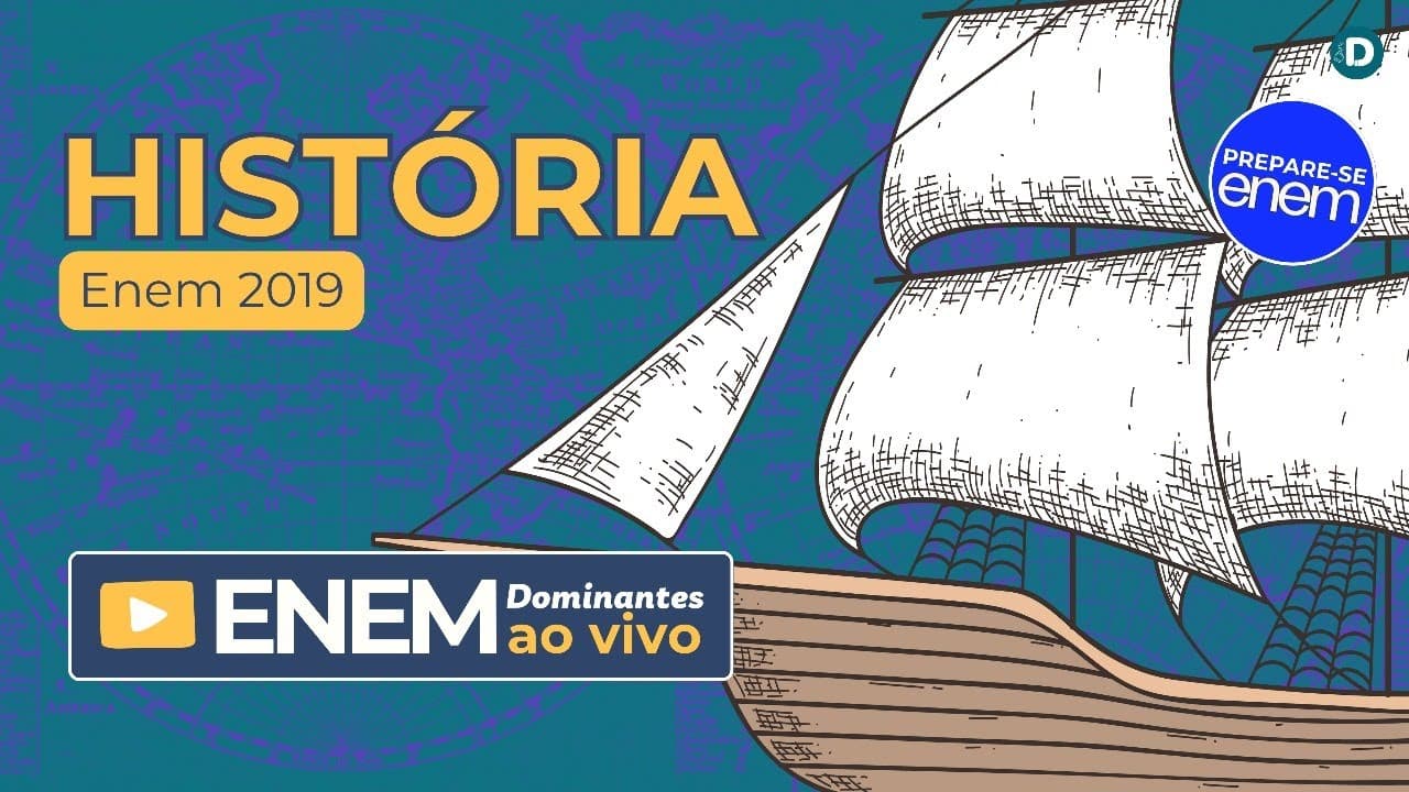 Thumbnail: História Enem 2019 Resolução - Aula ao vivo Preparatório Enem (2025)