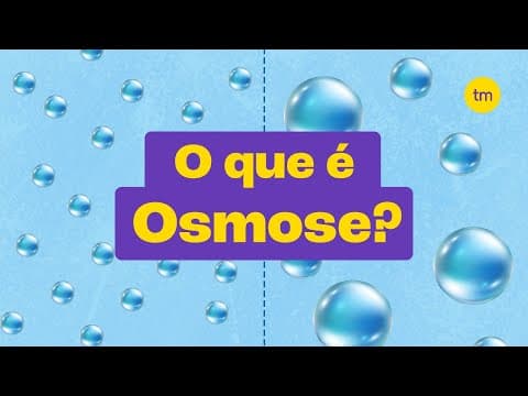 Thumbnail da aula: O que é OSMOSE? | Resumo