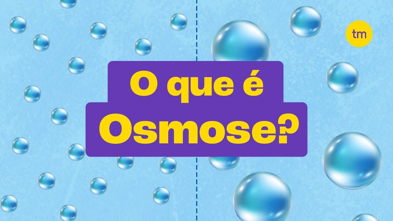 Thumbnail: O que é OSMOSE? | Resumo