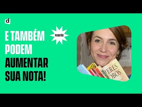 Thumbnail da aula: Estudando para o Enem com livros, sem perceber | Plantão | Descomplica