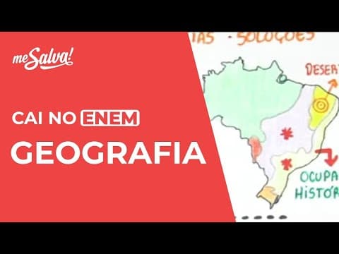 Thumbnail da aula: Cai no ENEM: Geografia