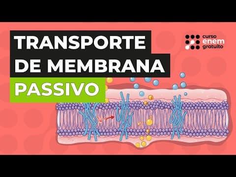 Thumbnail da aula: TRANSPORTE DE MEMBRANA PASSIVO | Biologia para o Enem | Cláudia de Souza Aguiar