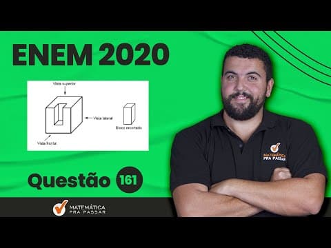 Thumbnail da aula: 🔴. Questão 161 | Digital | Matemática ENEM 2020 : No projeto de uma nova máquina.