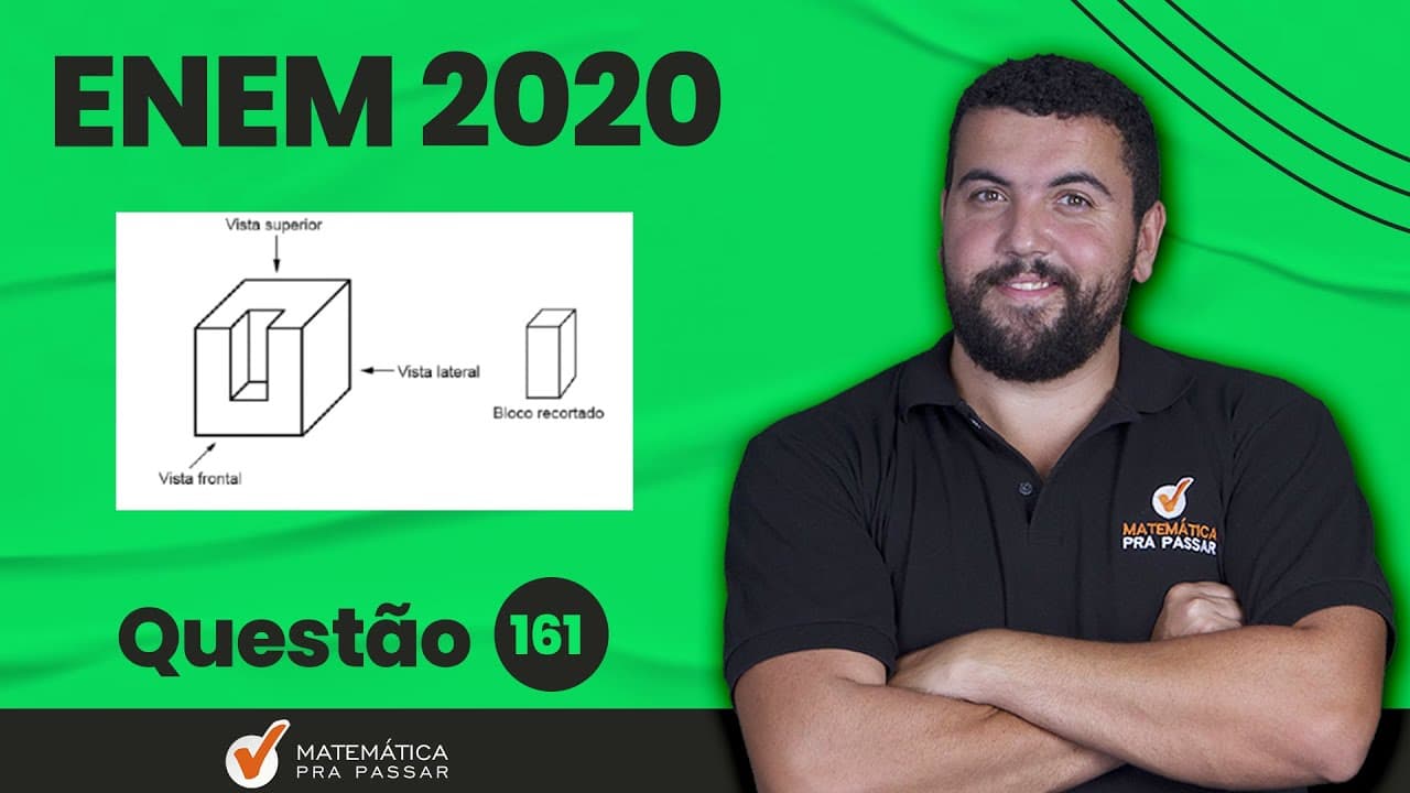 Thumbnail: 🔴. Questão 161 | Digital | Matemática ENEM 2020 : No projeto de uma nova máquina.