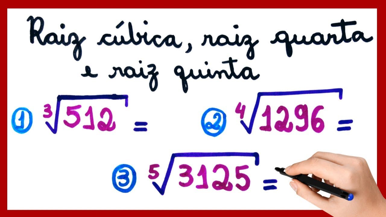 Thumbnail: RAIZ QUADRADA É FÁCIL!! E AS OUTRAS VOCÊ SABE?