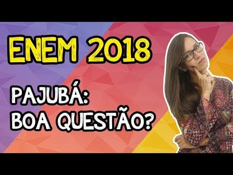 Thumbnail da aula: ENEM 2018 | PAJUBÁ: A QUESTÃO SOBRE O DIALETO LGBT É BOA? | PORTUGUÊS, LINGUAGENS