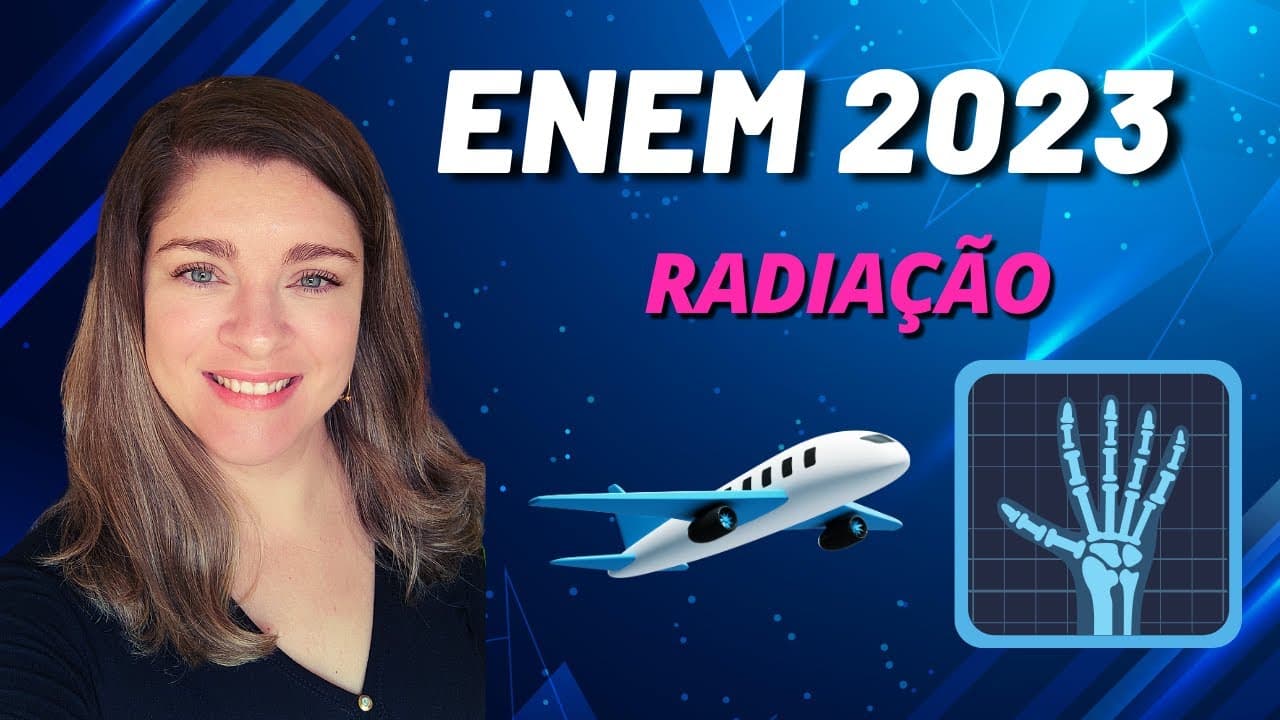 Thumbnail: Radiação | (Enem 2023) Os raios cósmicos são fontes de radiação ionizante potencialmente perigosas