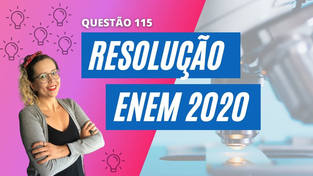Thumbnail: Resolução ENEM 2020 | Prova Azul Q115 [BIOLOGIA]