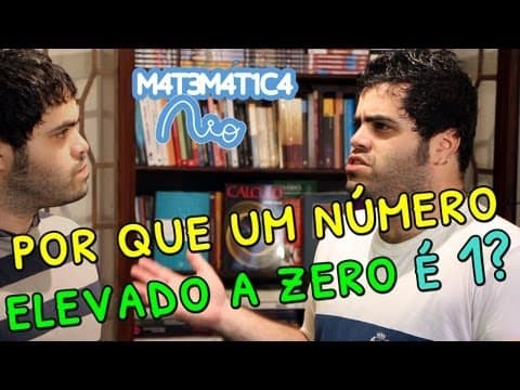 Thumbnail da aula: Por que um número elevado a zero é igual a 1? | Matemática Rio
