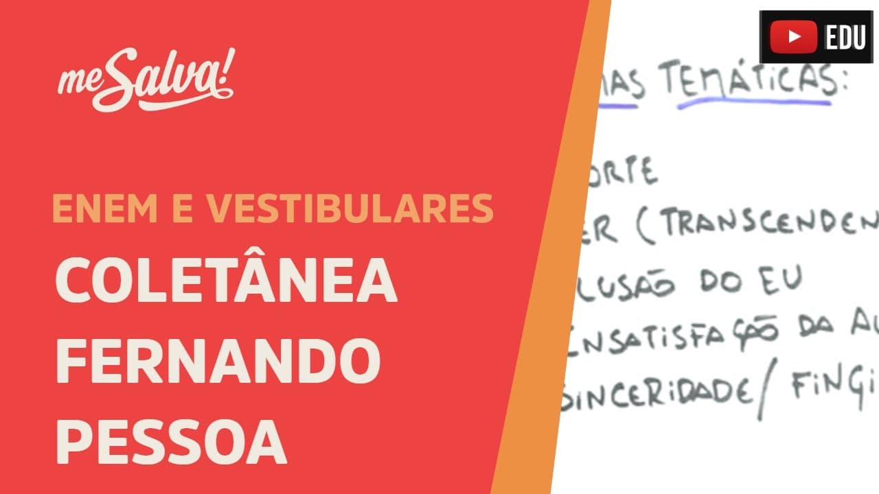 Thumbnail: Coletânea Fernando Pessoa - Leituras Obrigatórias UFRGS - Me Salva!