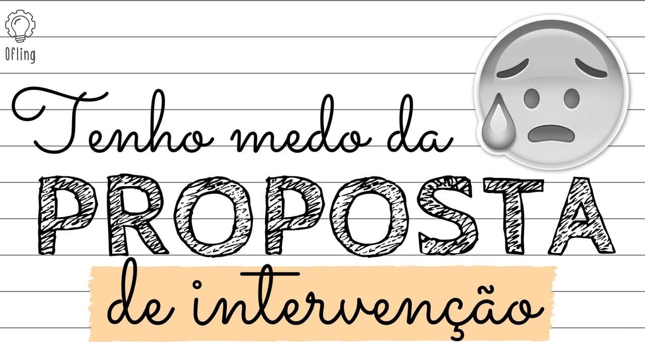 Thumbnail: 3 passos para uma proposta de intervenção nota máxima
