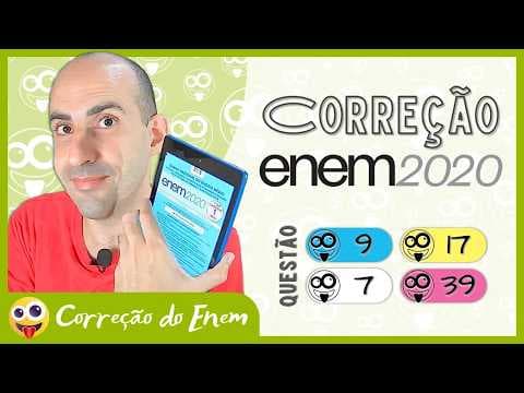 Thumbnail da aula: [CORREÇÃO DO ENEM] Questão 9 - Enem 2020 impresso - Prova azul ▷ Expressões idiomáticas
