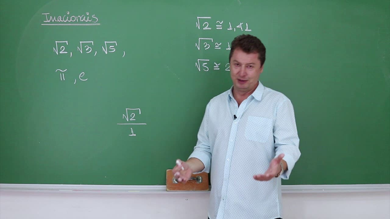 Thumbnail: Números Irracionais (Conjuntos Numéricos) - Matemática Básica