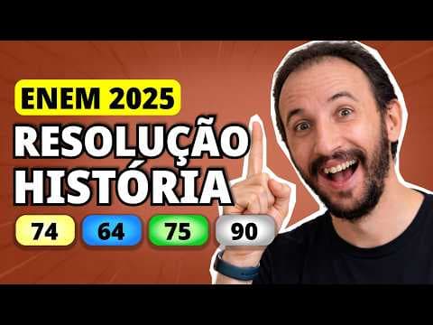 Thumbnail da aula: ENEM 2025 HISTÓRIA – Questão 74 | Em toda a sua carreira política, Getúlio Vargas sempre contara com