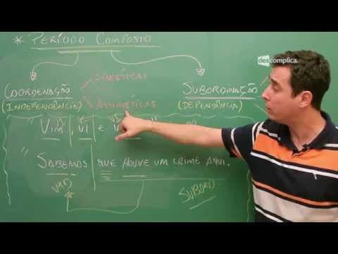 Thumbnail da aula: O Período Composto: Subordinação Substantiva 1  - Extensivo Português | Descomplica