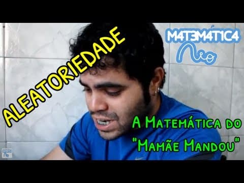 Thumbnail da aula: COMO (NÃO) CHUTAR NA PROVA? - Aleatoriedade e a Matemática do "Mamãe Mandou" | Matemática Rio