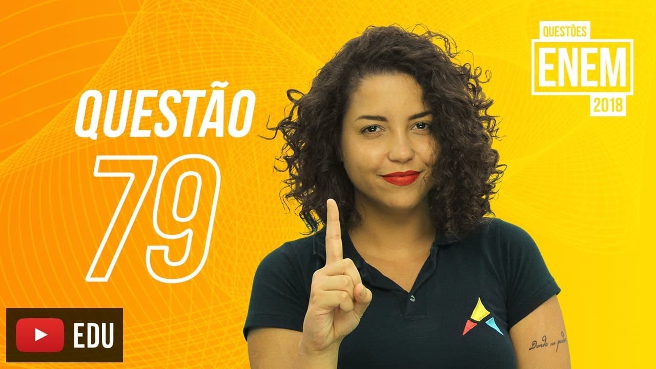 Thumbnail: Enem 2018 | Papéis sociais de gênero | questão 79 (caderno amarelo)