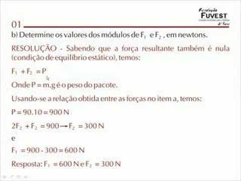 Thumbnail da aula: FIS 01 e 02 Resolução FUVEST 2ª Fase