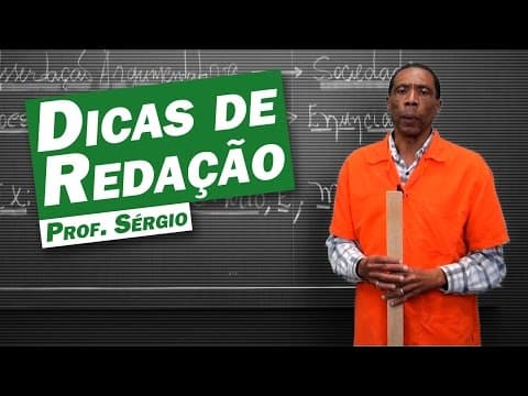 Thumbnail da aula: Redação - Dicas para o vestibular