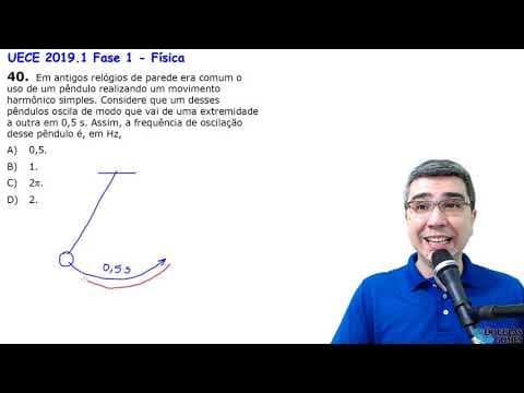 Thumbnail da aula: Correção/Resolução/Comentário Vestibular UECE 2019.1 F1 Q40