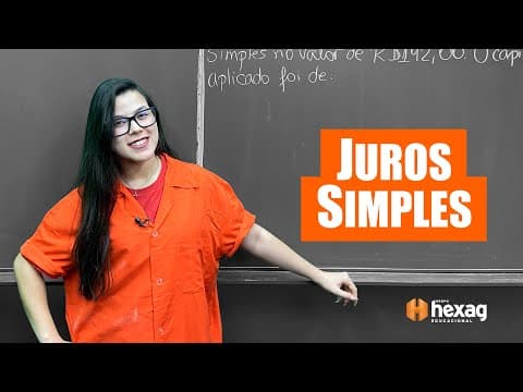 Thumbnail da aula: JUROS SIMPLES | MATEMÁTICA RÁPIDO E FÁCIL✅