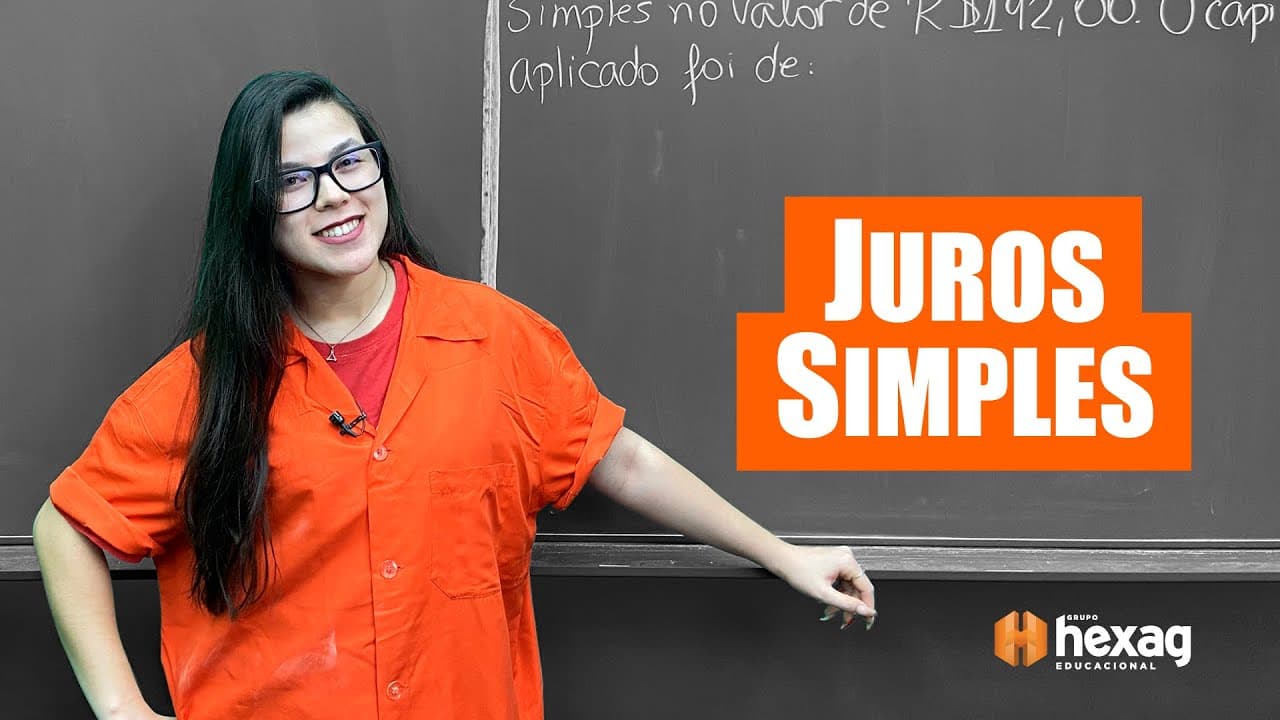 Thumbnail: JUROS SIMPLES | MATEMÁTICA RÁPIDO E FÁCIL✅