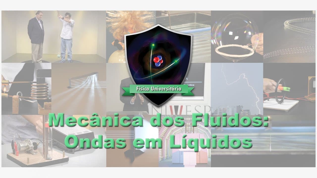 Thumbnail: Mecânica dos Fluidos: Aula 14 – Ondas em Líquidos
