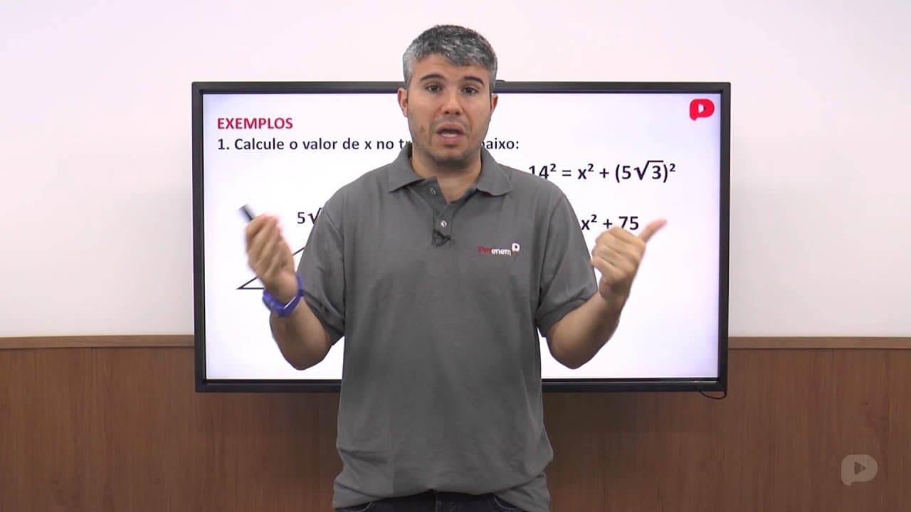 Thumbnail: Matemática - Teorema de Pitágoras