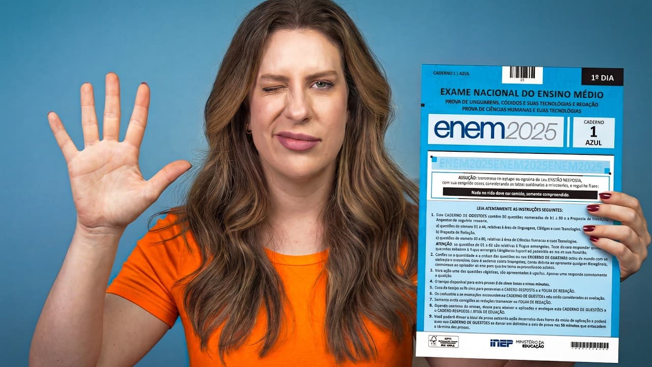 Thumbnail: 5 temas CONFIRMADOS + argumentos para o Enem 2026